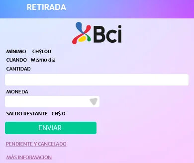 Retirada BCI UZU