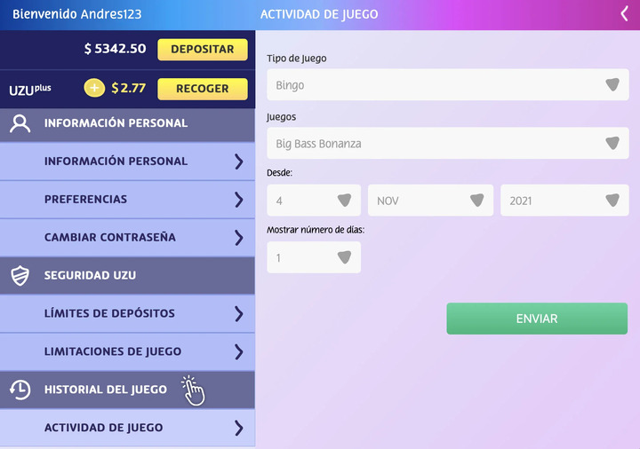 Juego Responsable en PlayUzu