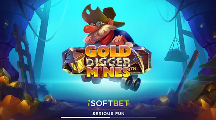 Gold Digger Mines Slot Screenshot