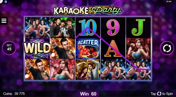 Karaoke Party Slot Screenshot