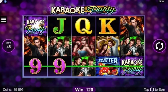 Karaoke Party Slot Screenshot