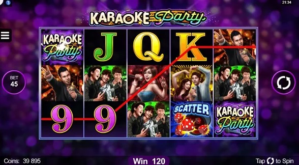 Karaoke Party Slot Screenshot
