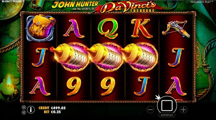Mecánicas especiales de John Hunter and the DaVinci Treasure