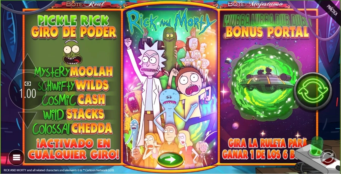 Rick and Morty Wubba Lubba Dub Dub Juego 3