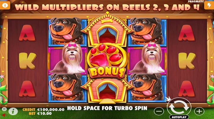 The Dog House Slot Screenshot
